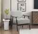 Homelegance® Greeley Pearl/Gray Accent Chair-1