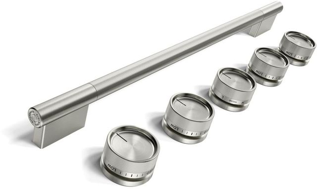 KitchenAid® Stainless Steel Slide-In Convection Range Handle and Knob Kit-0