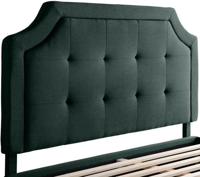 Malouf® Carlisle Spruce Full Upholstered Headboard-0