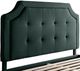 Malouf® Carlisle Spruce Full Upholstered Headboard-0