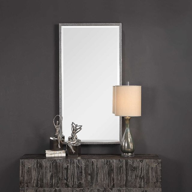 Uttermost® Gabelle Metallic Silver Mirror-1