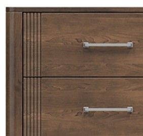 Country View Woodworking Brown Maple 30" Bedside Chest-1