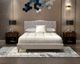 Bernards Rachel 3-Piece Brown/Taupe King Panel Bedroom Set-1