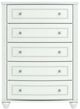 Signature Design by Ashley® Kozlani White 5-Drawer Chest-2