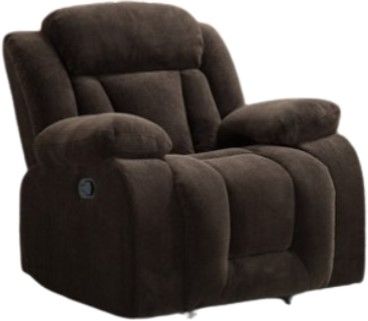 Milton Greens Stars Dark Brown Manual Rocker Chair-0