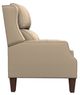 Best® Home Furnishings Customizable Pauley Leather High Leg Recliner with Dark Walnut Legs-2