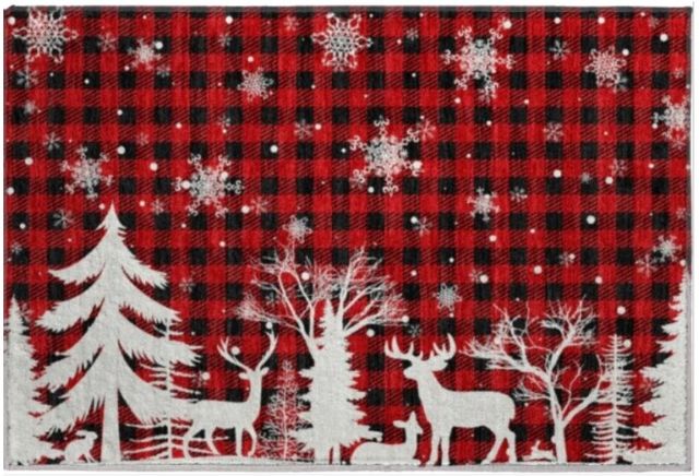 Dalyn™ Rug Company Merry & Bright MY26 Red 5'x8' Area Rug-1