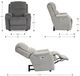 La-Z-Boy® Dorian Mineral Leather Power Wall Recliner with Headrest and Lumbar-2