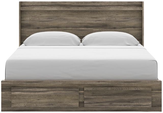 Signature Design by Ashley® Baystorm Brown King Panel Storage Bed -1