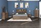 Emerald Home Peyton Brown Full Bookcase Bed-1