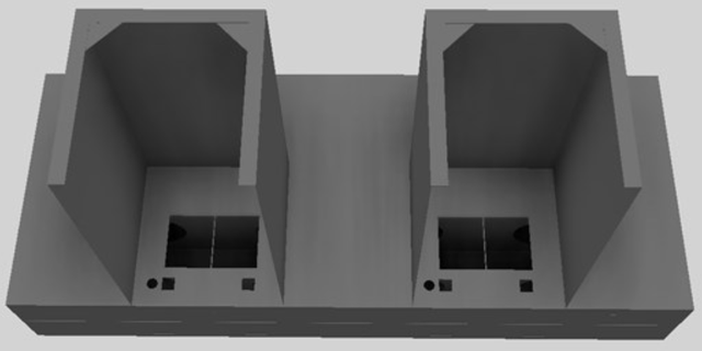 Vent-A-Hood® 54" Gunsmoke Contemporary Wall Mounted Range Hood-2