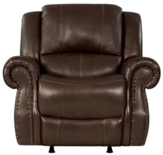 Corinthian Furniture Ranger Chocolate 43" Manual Recliner-0