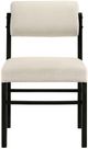Coaster® Kehoe 2-Piece Black/Cream Dining Side Chair Set-4