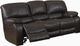Titus Furniture Chocolate Recliner Sofa-0