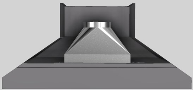 Vent-A-Hood® 66" Gunsmoke Wall Mounted Range Hood-3