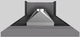 Vent-A-Hood® 66" Gunsmoke Wall Mounted Range Hood-3