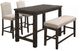 Mazin Furniture Bartell Espresso Counter Height Dining Table-2