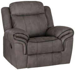 Powell® Gideon Galloway Stone Gray Manual Recliner Chair