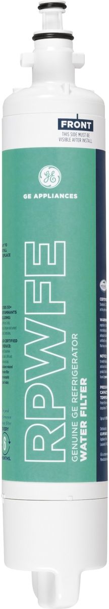 GE® White Refrigerator Water Filter