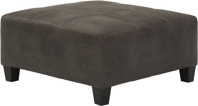 Signature Design by Ashley® Navi Smoke Oversized Accent Ottoman-0
