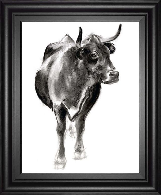 Classy Art Charcoal Cattle I by Jennifer Paxton Parker Wall Art-0