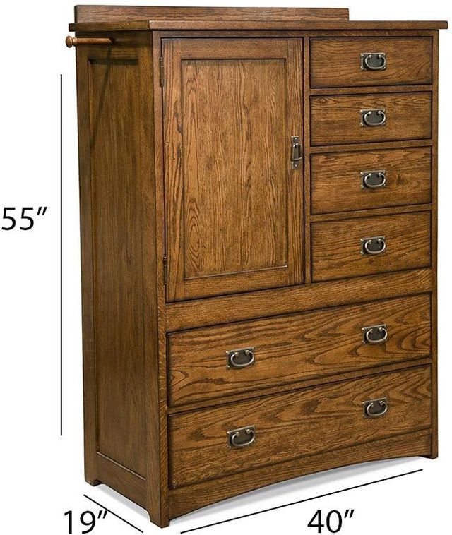 Intercon Oak Park Mission Chest-2