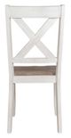 Liberty Furniture Lakeshore White X Back Side Chair - Set of 2-2