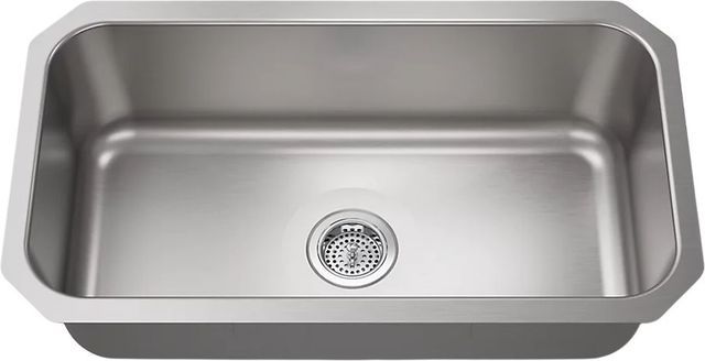KOHLER® Undertone® Stainless Steel 31" Undermount Single-Bowl Kitchen Sink-0