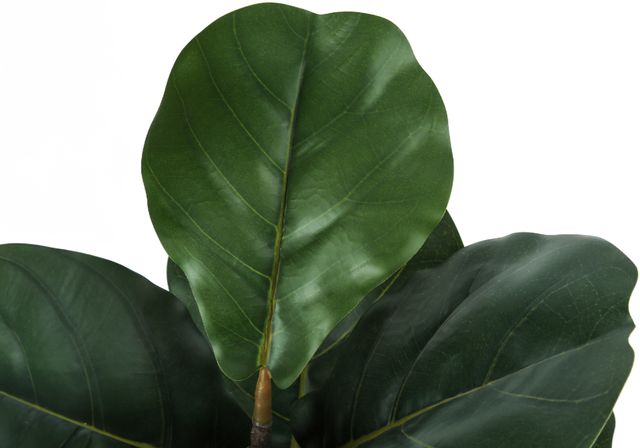 Monarch Specialties Inc. 49" Green/Black Artificial Potted Fiddle Tree-2