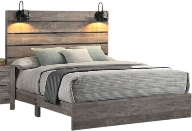 American Wholesale Furniture Cameron 3-Piece Gray Queen Bedroom Set-3