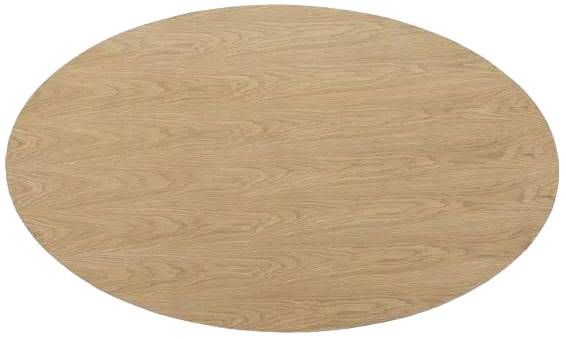 Moe's Home Collection Otago Natural Oak Oval Dining Table-3