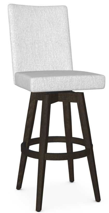 Amisco Customizable Noah Swivel Bar Stool-0