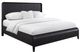 Bernards Elure 4-Piece Peppercorn King Waterfall Panel Bedroom Set-1
