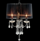 Furniture of America® Jada Black/Chrome Ceiling Lamp-1