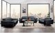 Furniture of America® Ascona Black Power Reclining Loveseat-3