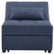Powell® Dozer Blue Twin Sleeper Chair-4