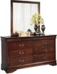 Signature Design by Ashley® Alisdair Reddish Brown Dresser and Mirror-0