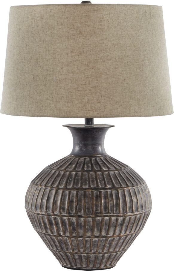 Signature Design by Ashley® Magan Antique Bronze Metal Table Lamp