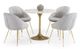 VIG Furniture Modrest Collins Gold/White Dining Table-2