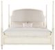 Hooker® Furniture Americana Daisy/Jude King Upholstered Poster Bed-2