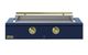 Caliber™ Rockwell Social 48" Cobalt Built-In Liquid Propane Outdoor Griddle with Brass Hardware-0