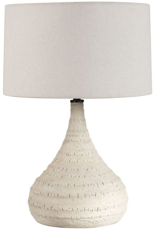 Uttermost® Olsen White Indoor-Outdoor Table Lamp-0