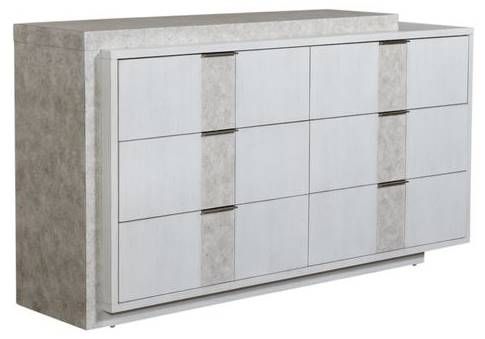 Liberty Furniture Mirage 5-Piece Wire Brushed White Bedroom Set-2