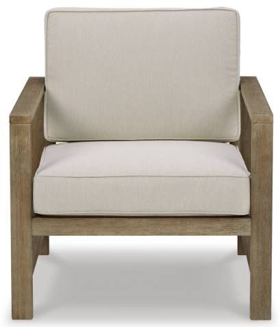 Signature Design by Ashley® Fynnegan 4-Piece Light Brown Outdoor Seating Set-2