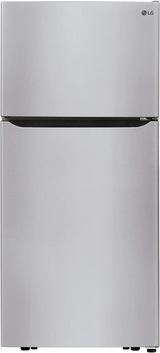 LG 30 in. 20.2 Cu. Ft. Stainless Steel Top Freezer Refrigerator