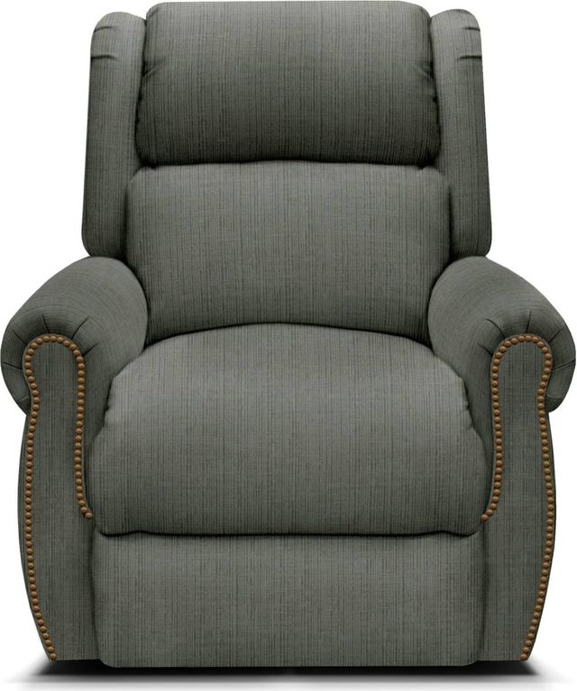 Creek Side Customs Customizable EZ Motion Swivel Gliding Recliner with Nailhead Trim-4