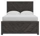 Signature Design by Ashley® Prendonea Charcoal Full Panel Bed-1