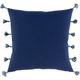 Surya Castaway Dark Blue 18"x18" Toss Pillow with Down Insert-3