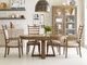Kincaid Furniture Plank Road Stone Oakley Arm Dining Chair-3