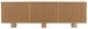 Dovetail Furniture Thalia Light Natural Sideboard-3